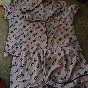 Juicy couture pajama set